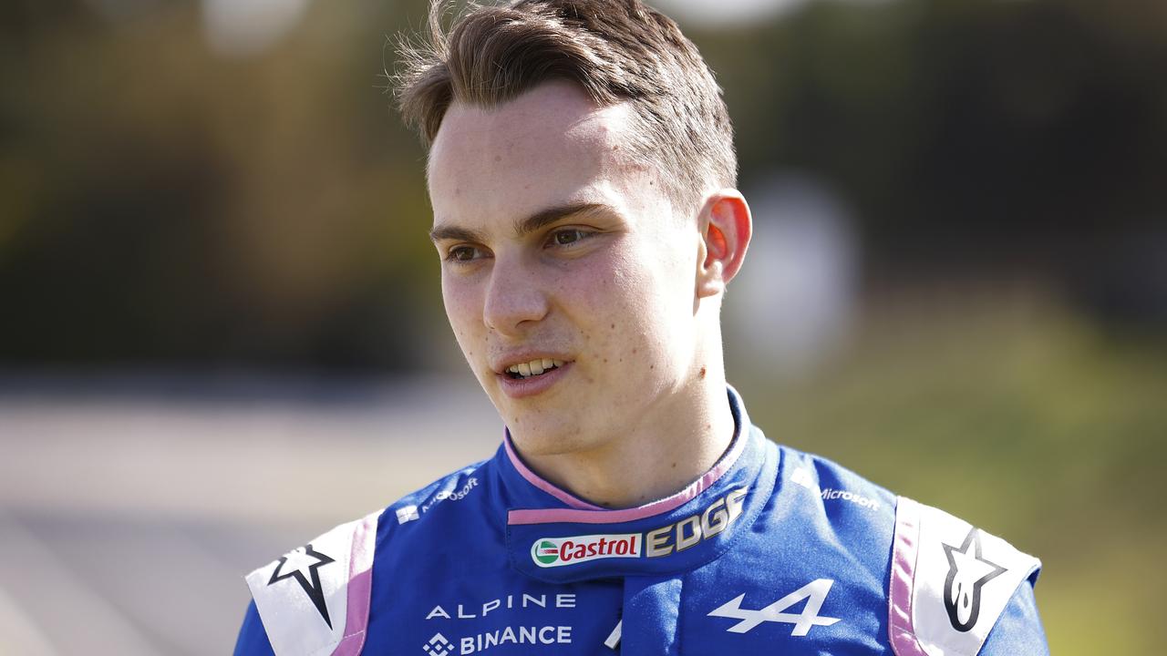 Australian BWT Alpine Formula 1 Team reserve driver Oscar Piastri