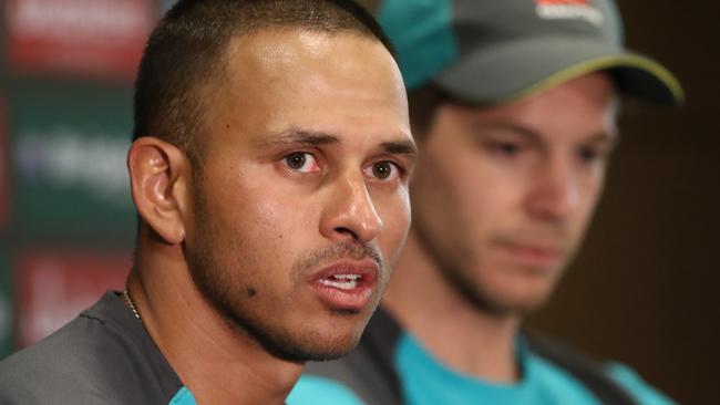 Usman Khawaja hopes to be available for the first Test against India.