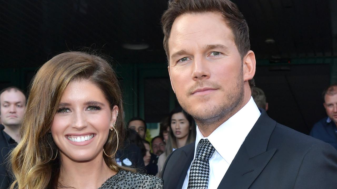 Katherine Schwarzenegger and Chris Pratt. Picture: Amy Sussman/Getty Images