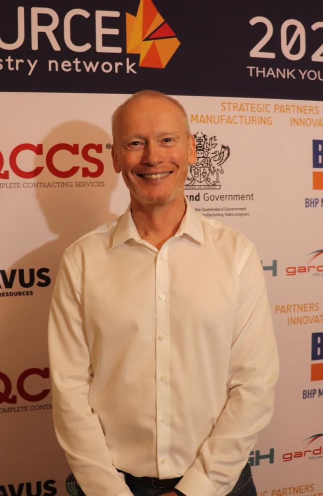 The CEO of North Queensland Bulk Ports Brendan Webb at Harrup Park for the NQBP function. Photo: Luke Lay