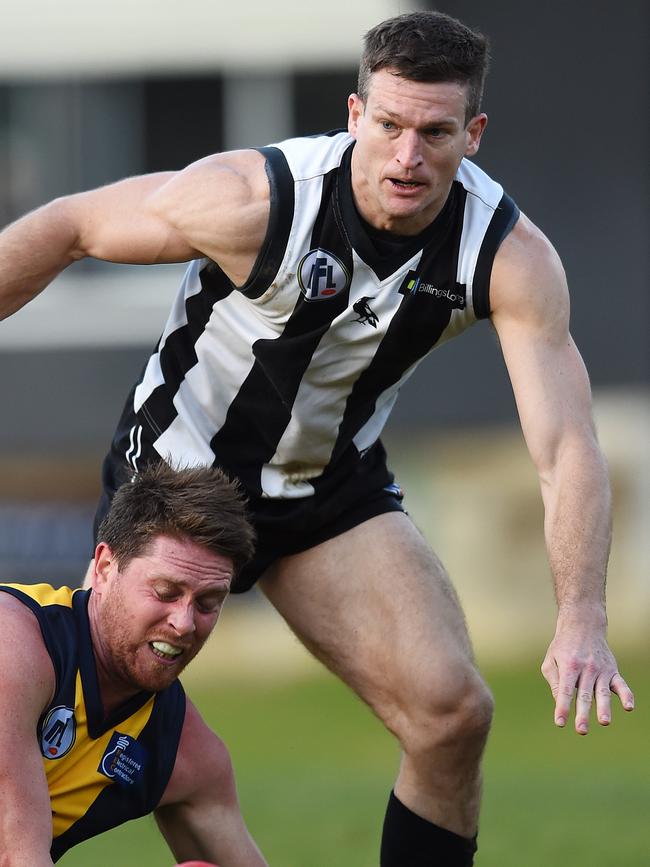 Daniel Keenan in action for Montmorency. Picture: Steve Tanner