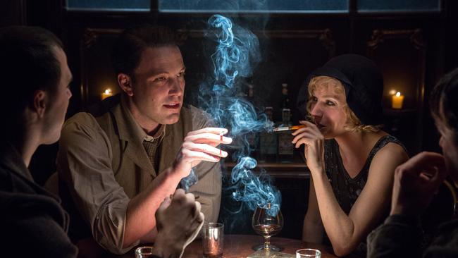 Affleck (left) and Miller (right) played lovers in Live By Night – but they had “zero chemistry.”