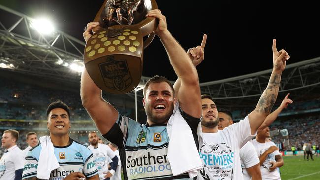 Wade Graham played in the Sharks’ 2016 premiership-winning side. Picture: Brett Costello