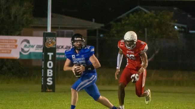 Mackay Gridiron vs Townsville Cyclones at West Tiger Park Walkerston. Saturday 20 January 2024 Picture:Michaela Harlow