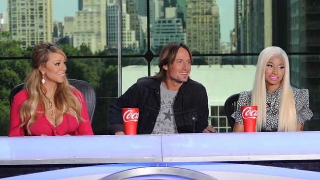 Amerina Idol 2012, Mariah Carey, Keith Urban and Nicki Minaj