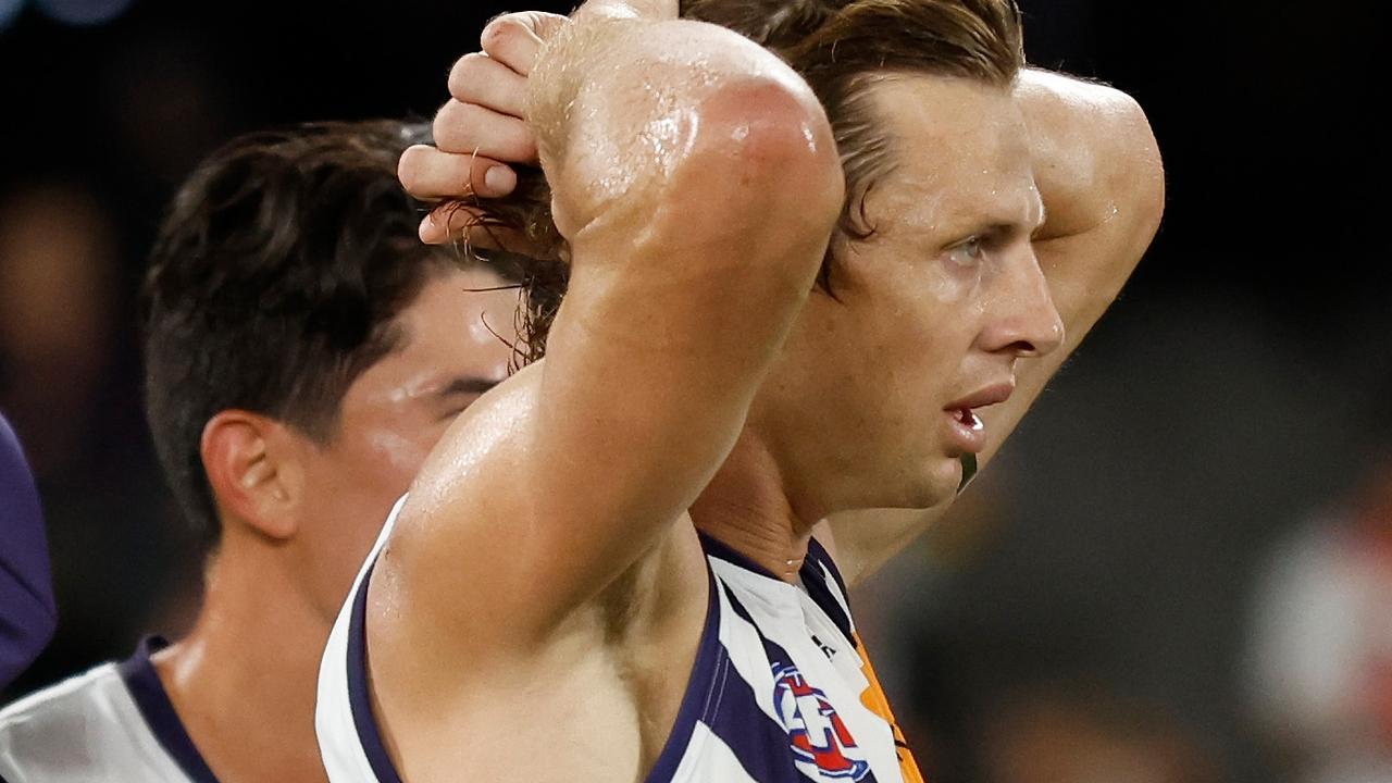 Could Nat Fyfe finish his career in the St Kilda tricolours? Picture: Michael Willson/AFL Photos via Getty Images