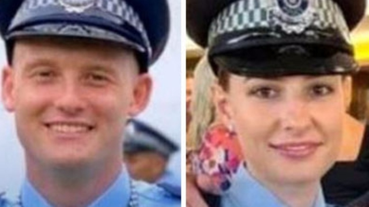 Queensland Police Constables Matthew Arnold and Rachel McCrow were murdered by members of the Train family. Picture: Supplied