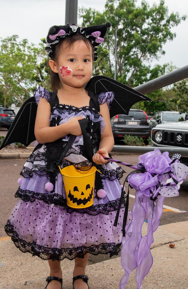 Ivy Weng at Spook-Tacular Halloween Haunted House Disco at the Malak Community Centre. Picture: Pema Tamang Pakhrin