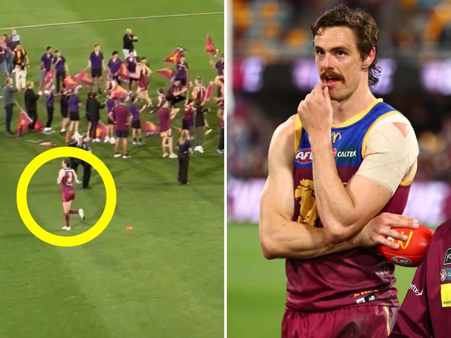 Joe Daniher accused of disrespectful act