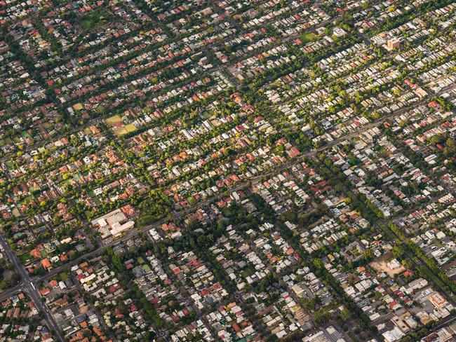 Adelaide suburbs, streets and housing generic images