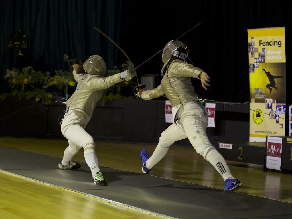 Sian Webster does not expect she will be able to return to fencing. Picture: Supplied