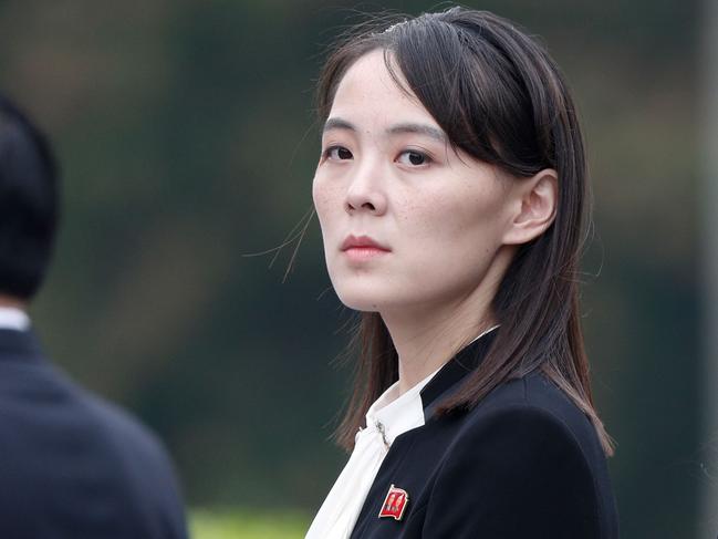 Kim Yo-jong. Picture: AFP