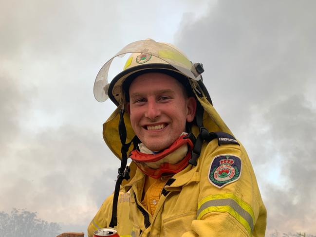 Harley Fuller, Coopernook RFS volunteer and Woolworths Lake Cathie assistant manager. Picture: Supplied