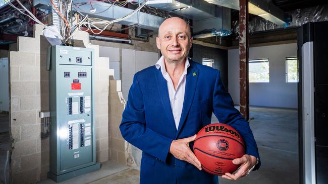 Larry Kestelman says ‘there’s been good interest shown’ in the NBL rights and ‘it’s nice there’s new platforms out there.’ Picture: Richard Jupe