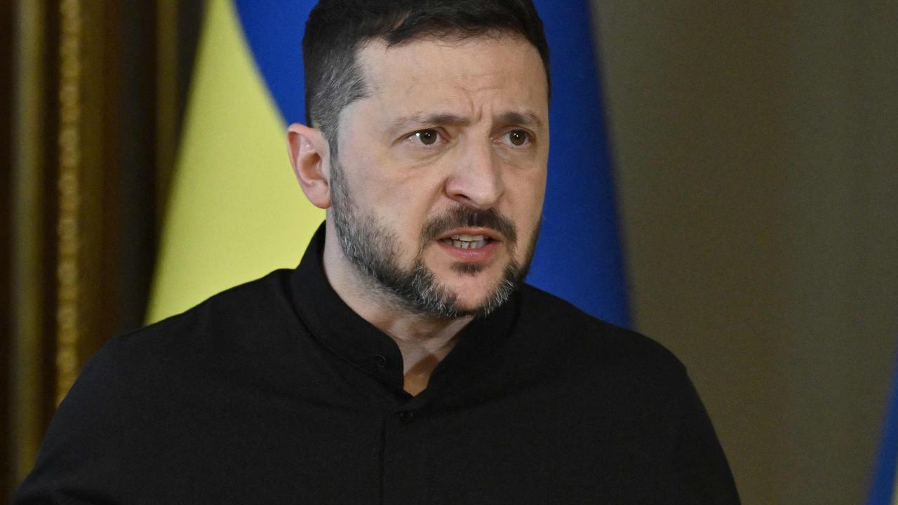 Ukrainian President Volodymyr Zelensky. Picture: Genya Savilov/AFP