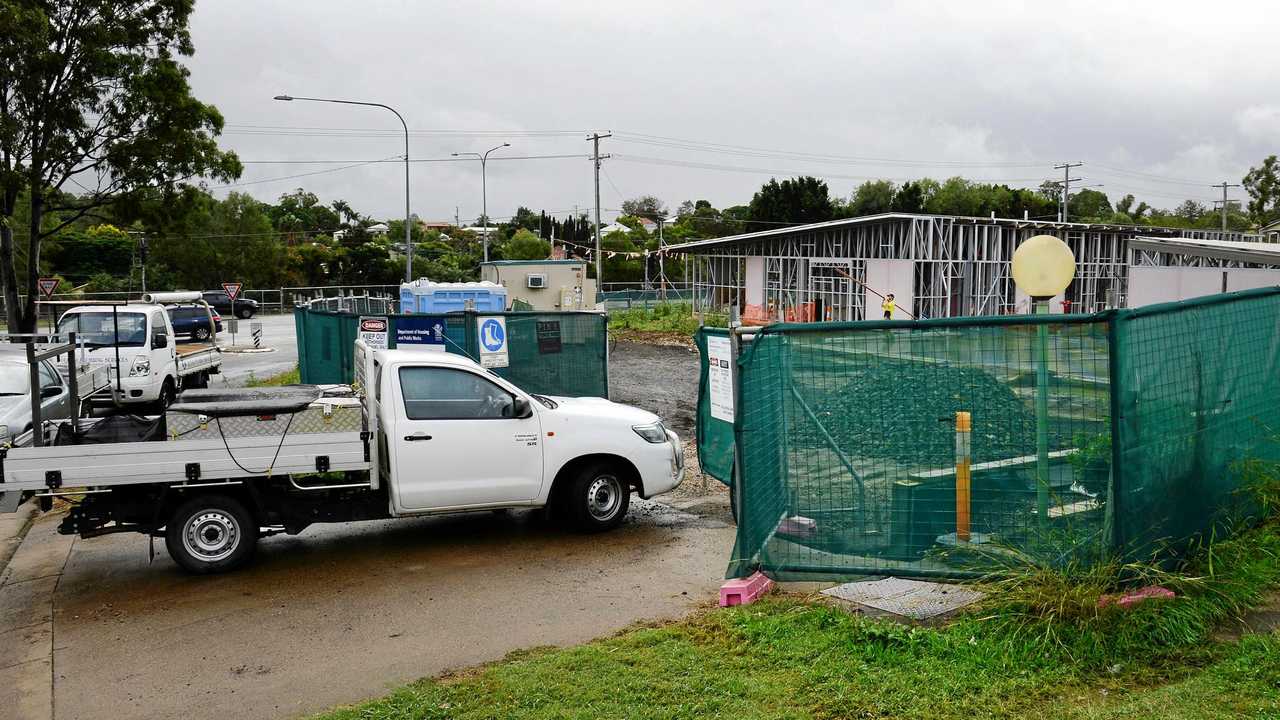 BACK TO WORK: A new contractor has been appointed on the Bundamba Fire Station project and construction has restarted. Picture: David Nielsen