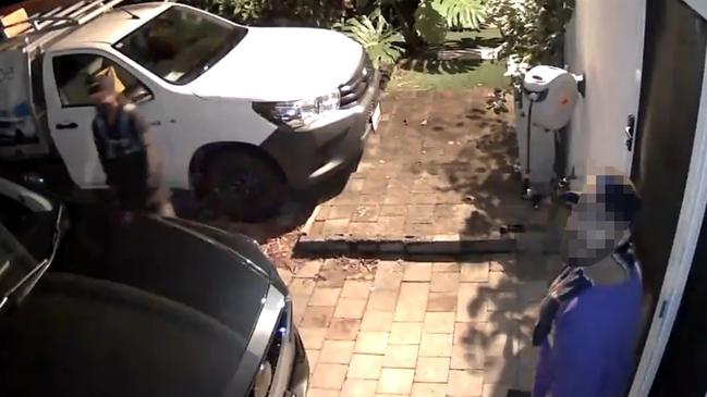 A total of 23 cars have been ripped off in the past three days to bring the 2022 total to 485 vehicles. This pair was caught on CCTV casing a Brinsmead home at the weekend.