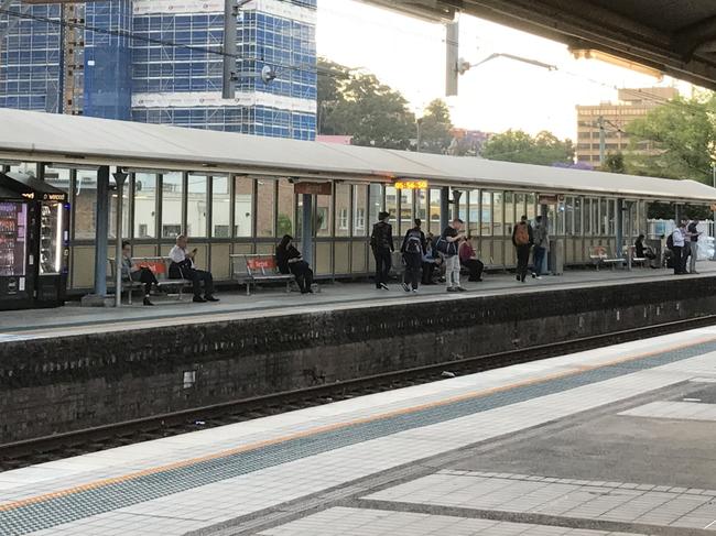 The train driver and guard were allegedly told to keep driving the train in “revenue service” to Gosford Station.