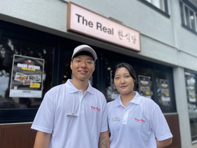 The Real Korean Restaurant co-owners Ribel Goh (33) and Lena Kang (30) had the grand opening on February 20. Photo: Zoe Devenport