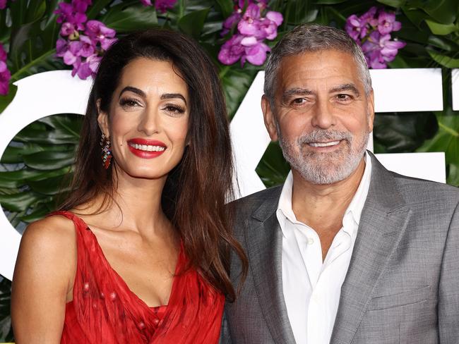 The actor told the New York Times in a previous interview that Amal prefers him with grey hair. Picture: Tommaso Boddi/Getty Images