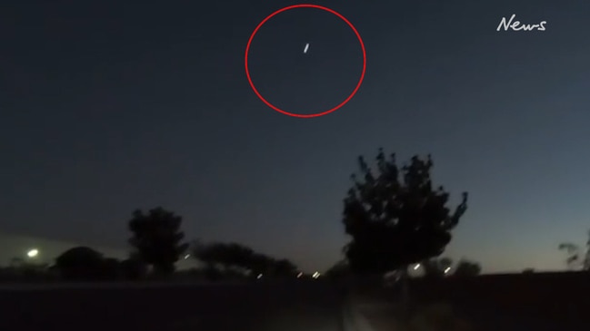 Eta Aquariids meteor shower: 'Shooting star' captured on video