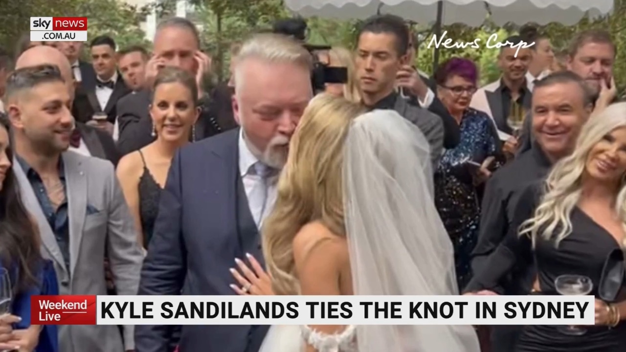 Celebrity guests say what went down at Kyle Sandilands' wedding