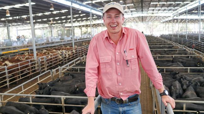 Elders Yea livestock agent Will Phillips. Picture: Rachel Simmonds