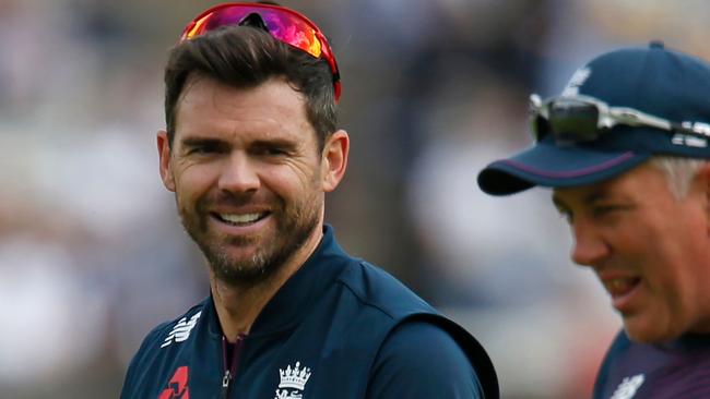 Jimmy Anderson passed the first big test on his injured calf.