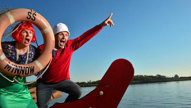 ALL AHOY: Sharyn Smith and Blake Hughes are psyched up for the upcoming Cod Hole Fishing Competition and the Shipwrecked Ball. Picture: John McCutcheon
