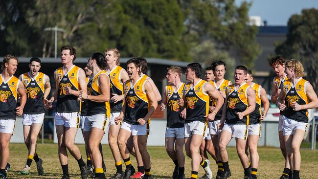 Frankston YCW's Under 19s last season. Picture: Craig Barrett