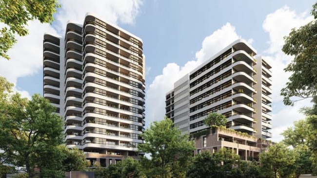 Grand Reve development in Castle Hill