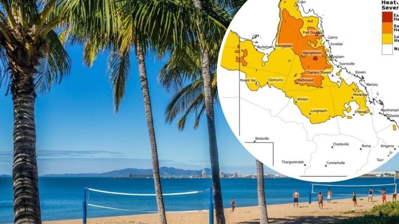 NQ set for scorching end to the week amid heatwave warning