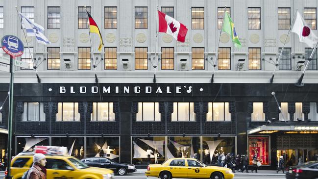 Bloomingdale’s flagship store on 59th Street and Lexington Avenue in Manhattan.