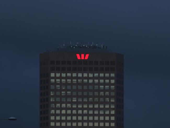 'Adelaide by Night ' Westpac Building seen from Glover Avenue, Adelaide, South Australia. Looking East across West Terrace, Adelaide. (AAP Image/Emma Brasier)