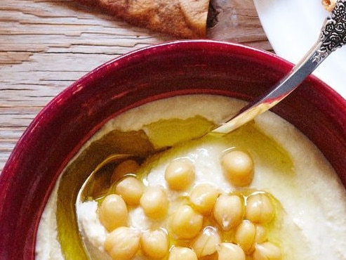 Matt Preston's secret hummus ingredient makes it extra silky.