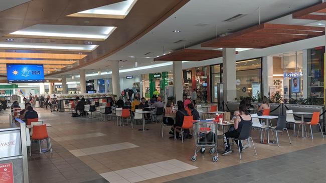 The food court at Logan Hyperdome. Picture: Alex Treacy