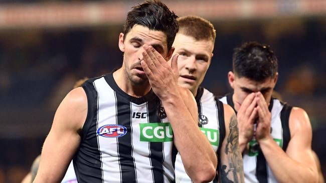 Scott Pendlebury and the Pies have some issues. Pic: AAP