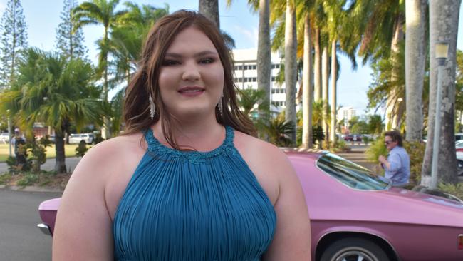 Jess Austin at the Sarina State High School formal at the MECC, Mackay, on Thursday November 19. Picture: Zizi Averill