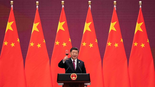 China's President Xi Jinping. Picture: Nicolas Asfouri/AFP