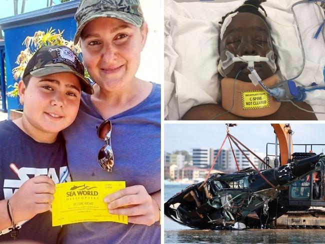 The Sea World helicopter crash victims. Photo: Supplied