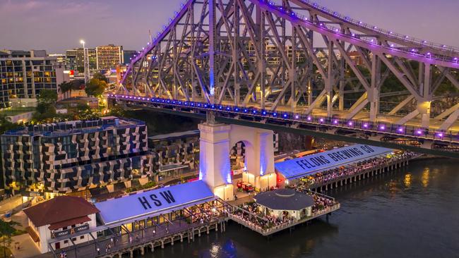 Projects like the Howard Smith Wharves redevelopment will help transform Brisbane's tourism potential.