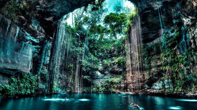 MAJESTIC: A cenotes in Mexico.