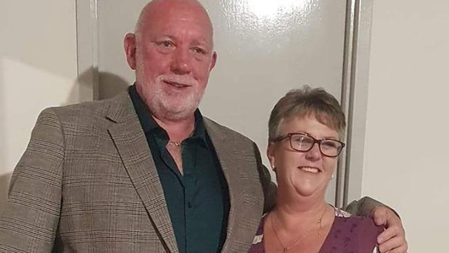 Darren Pollard with his loving wife Jacqui-Lee who died in a fatal crash in Cambrai Sunday afternoon. Picture: Supplied