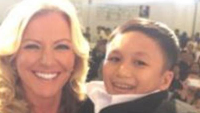 Tycoon Michelle Mone thought Nguyen Tan Phat was six years old when she picked him up. He is 22. Picture: Twitter