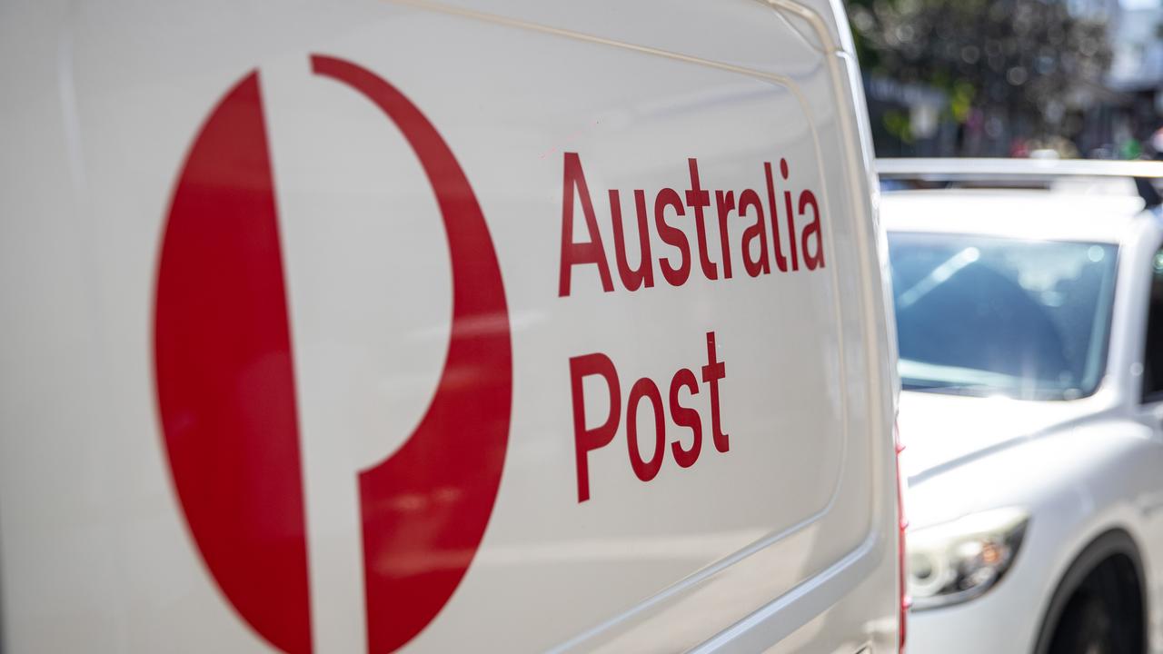 An Australia Post van was stolen straight off a Melbourne street. Picture: Christian Gilles