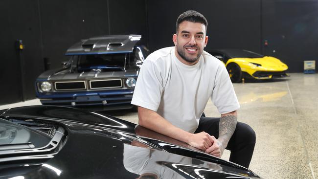 The Aussie entrepreneur and car lover is based in Melbourne. Picture: NewsWire/ David Crosling