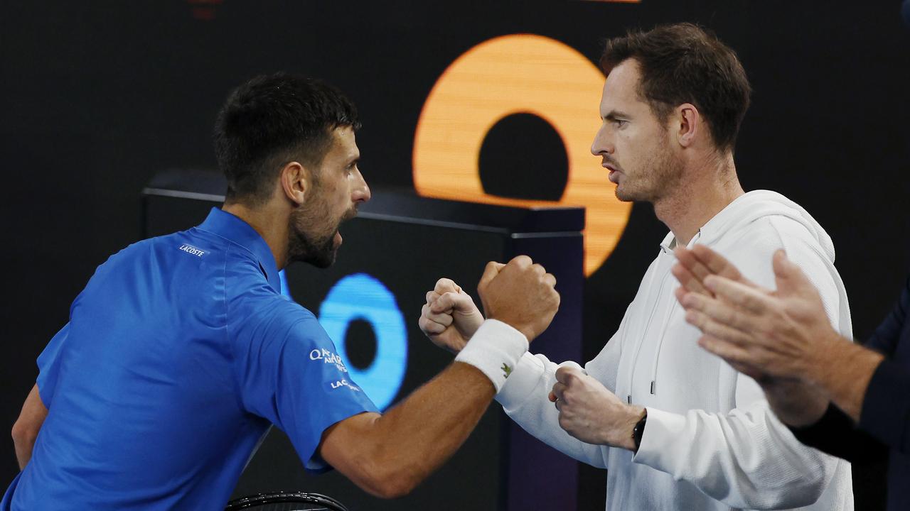 Novak Djokovic suggested he and Andy Murray may go their separate ways. Picture: Michael Klein