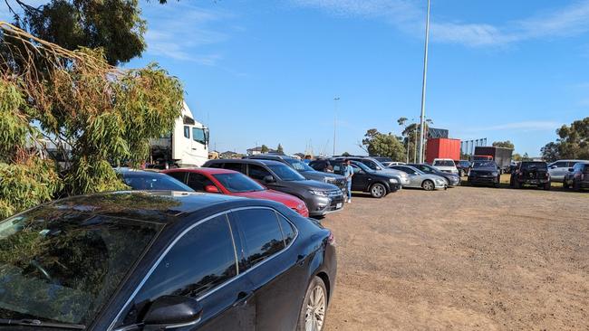 Residents said the situation was a “nightmare” and parking along both sides of the road impacted traffic.<br/> Picture: Supplied