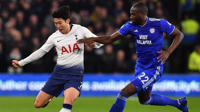 Sol Bamba (right) has passed away aged just 39. (Photo by Ben STANSALL/AFP).