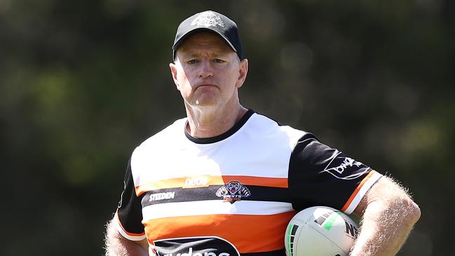 Wests Tigers coach Michael Maguire. Picture: Mark Kolbe/Getty Images